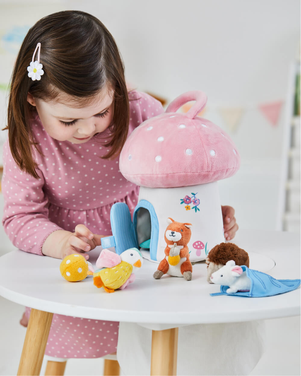 Soft Toadstool Play Set
