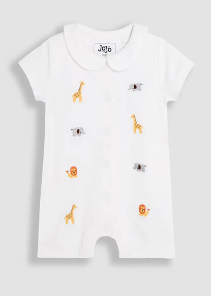 Baby Short Sleeve Sleepsuits