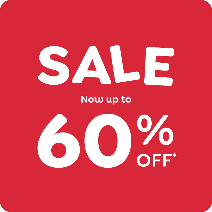 SALE Now up to 60% OFF*