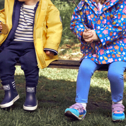 Baby & kids shoe size guide