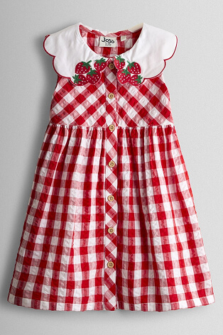 Girls’ Fruit Print Dresses